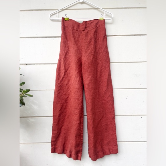 ONLY CHILD Dune Pants in Size 4p (runs small like 0) in color Terracotta - Picture 2 of 11